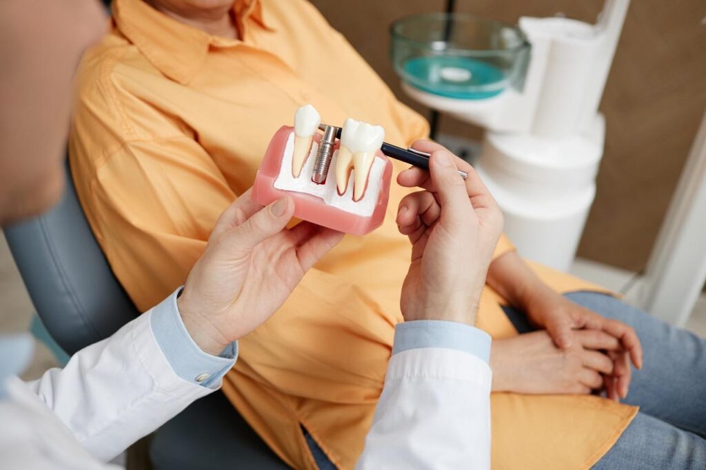 dental implant treatment costs during a consultation